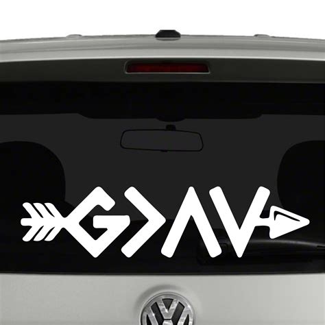 god is greater than highs and lows sticker